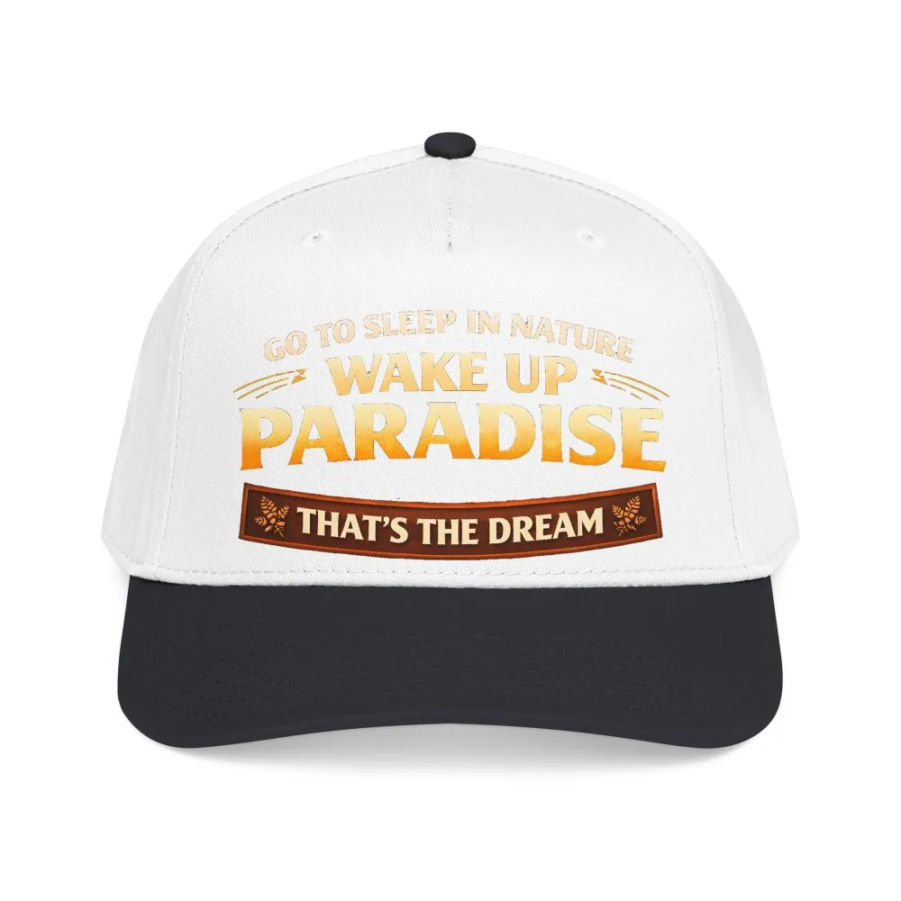 5211648747134163132_2048.jpeg Baseball Cap - "Go sleep Nature-Wake Up Paradise" Design Scenic-Line