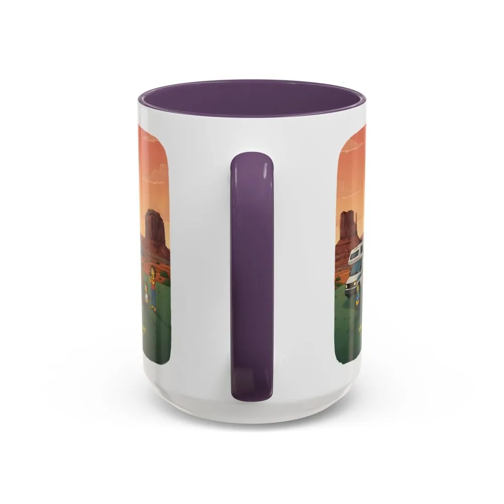 5224623434759375754_2048.jpeg Accent Coffee Mug (11, 15oz) — "Life Is A Journey-Not A Destination" Design Sitcom-Line