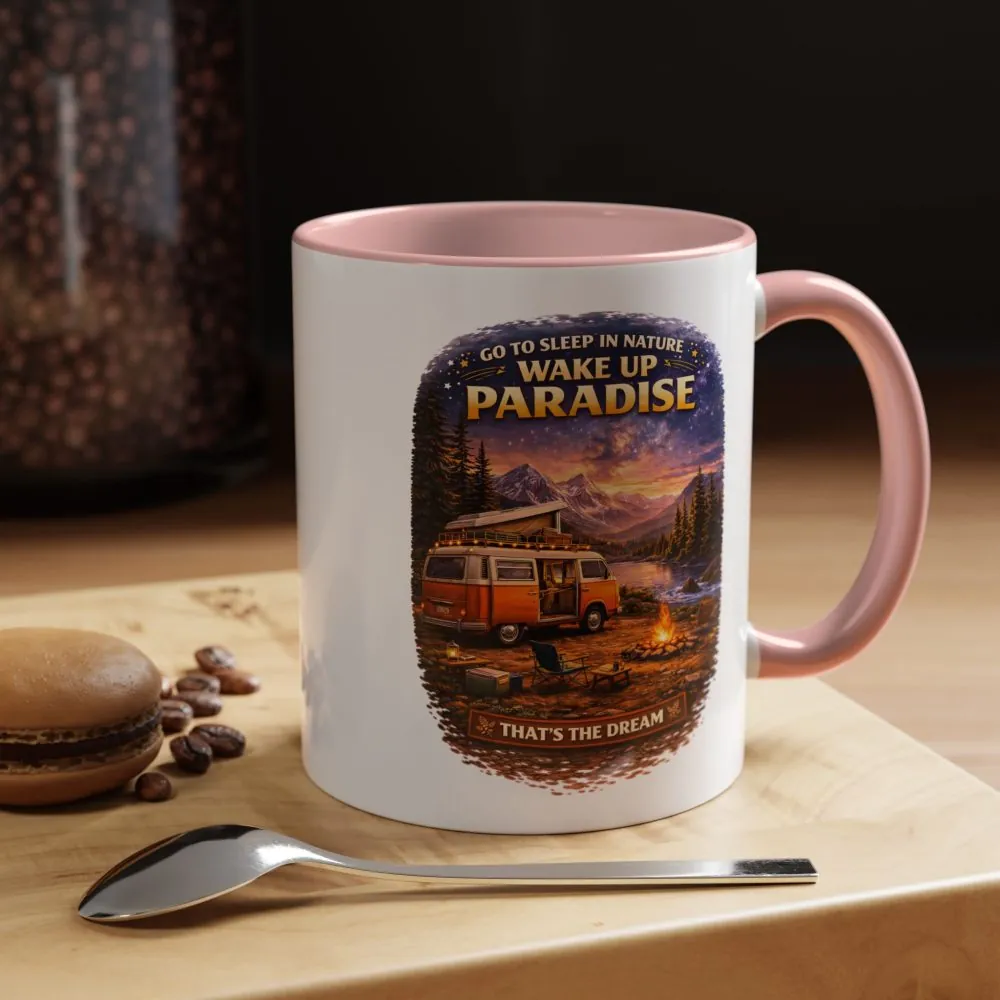 5231150896618970475_2048.jpeg Accent Coffee Mug (11, 15oz) — "Go to Sleep in Nature" Design Scenic-Line
