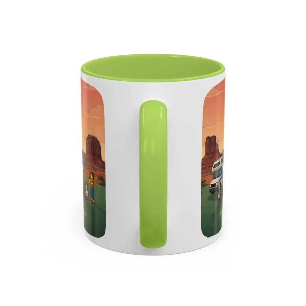 5238566865160150141_2048.jpeg Accent Coffee Mug (11, 15oz) — "Life Is A Journey-Not A Destination" Design Sitcom-Line