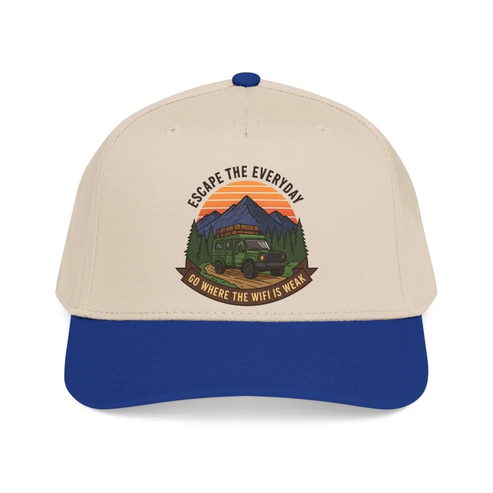 5260367901620858910_2048.jpeg Baseball Cap - 'Escape the Everyday' Off-Road Adventure Hat