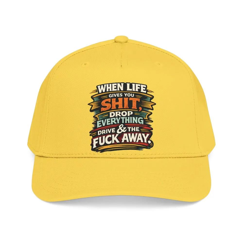 5265248702547266131_2048.jpeg Baseball Cap - "When Live Gives You Shit" Design F**K-Line