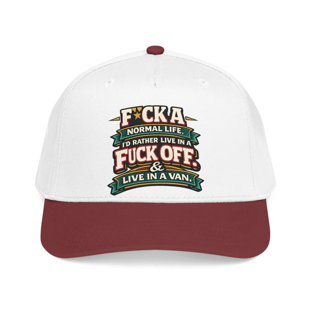 5291177840400400313_2048.jpeg Baseball Cap - "Fuck A Normal Life" Design F**K-Line