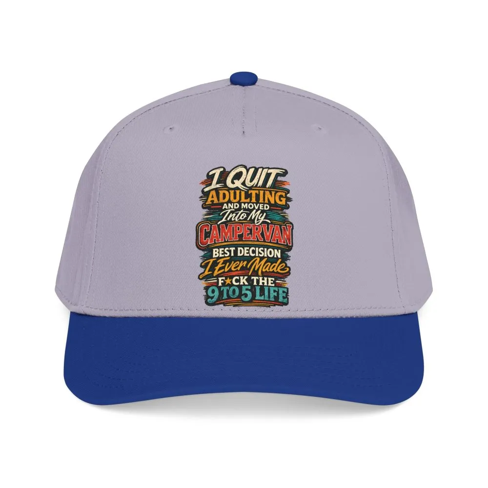 Baseball Cap - "I Quit Adulting" Design F**K-Line