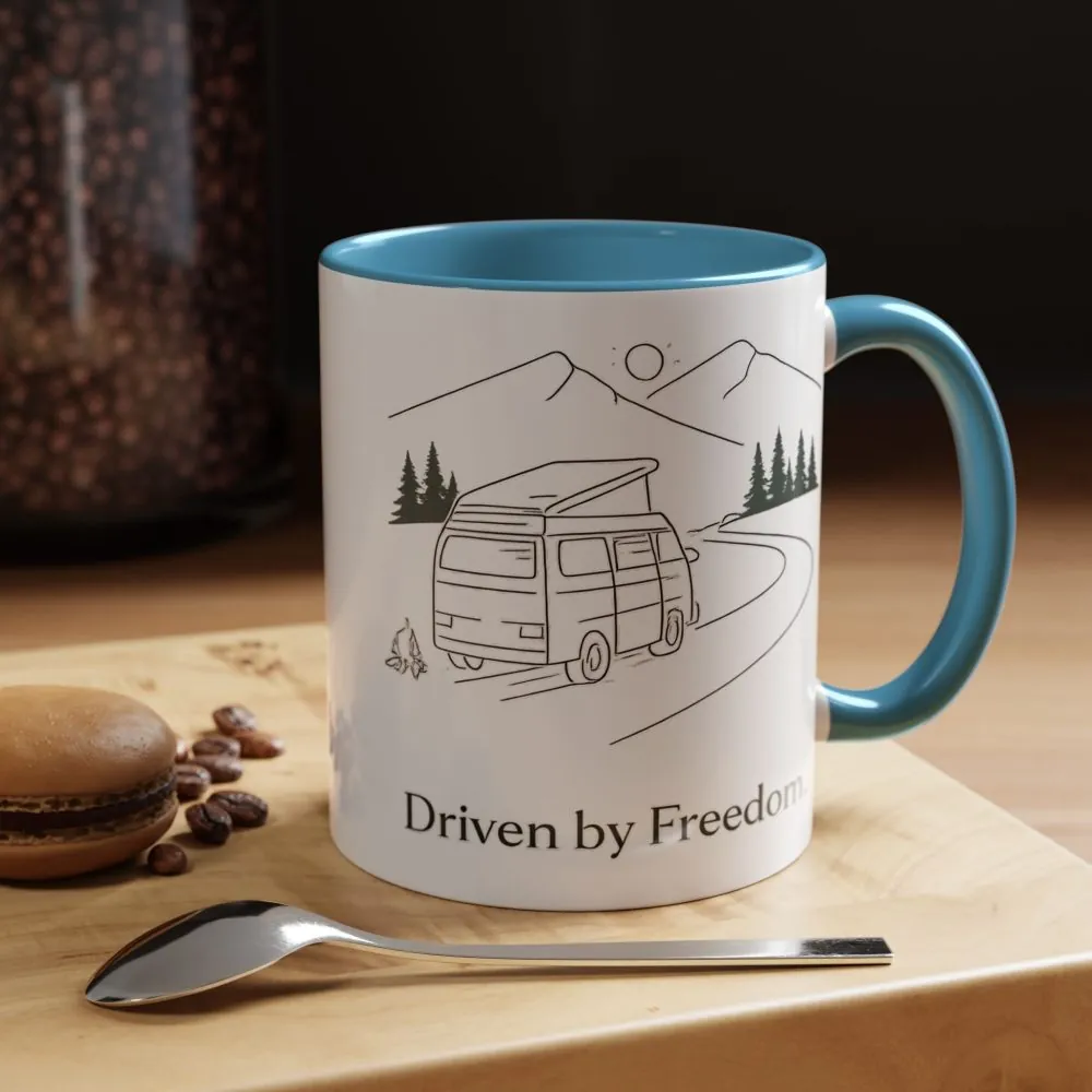 5355184195464028821_2048.jpeg Accent Coffee Mug (11, 15oz) — "Driven By Freedom" Design Minimal-Line