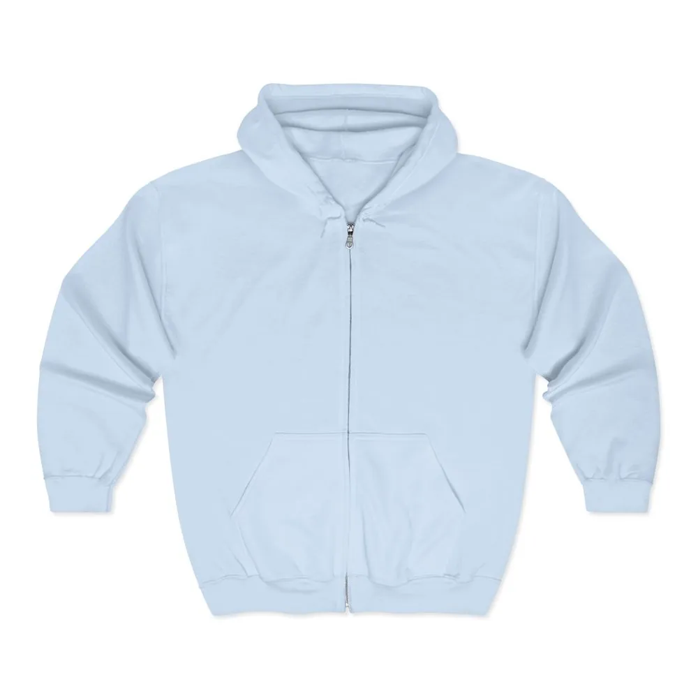Zip Hoodie — "Home Is Where You Park It -But The View keep Changing" (only Back Printed) RV Travel Camper Sweatshirt