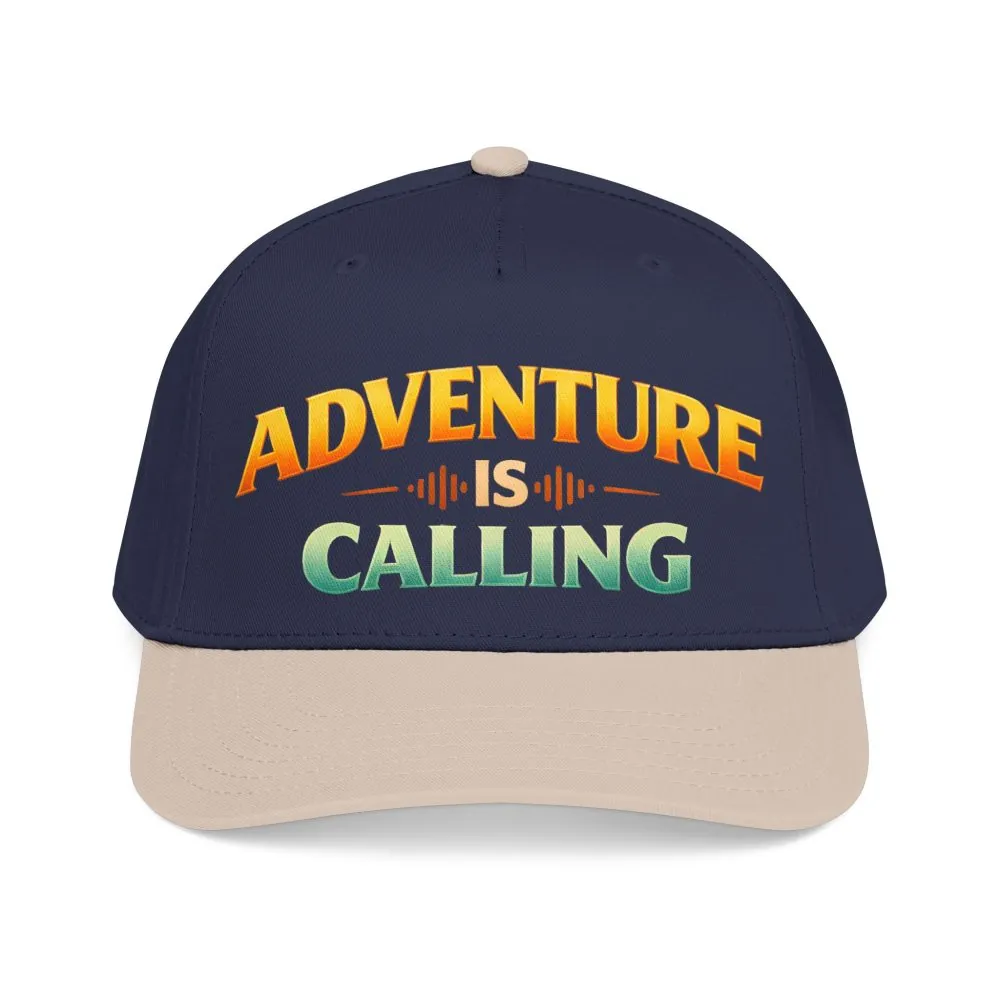 Baseball Cap - "Adventure Is Calling" Design Scenic-Line