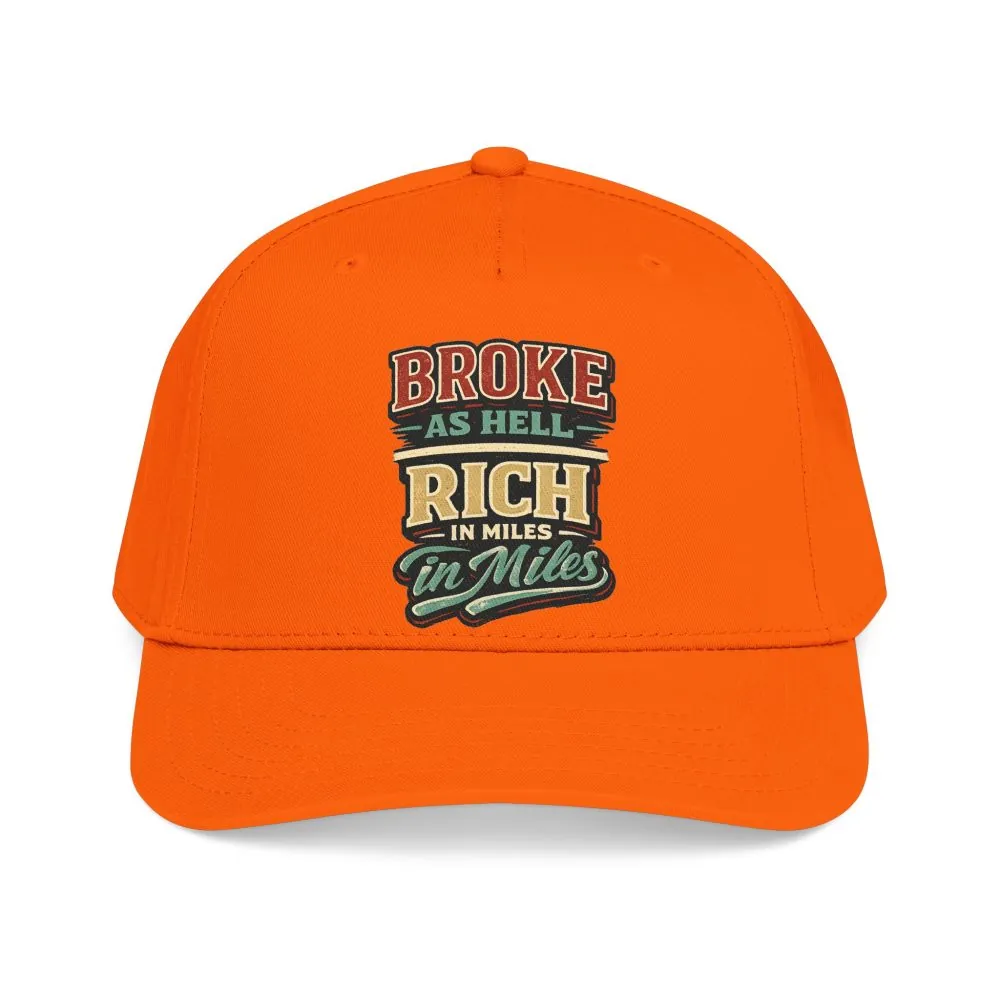 Baseball Cap - "Broke As Hell" Design F**K-Line