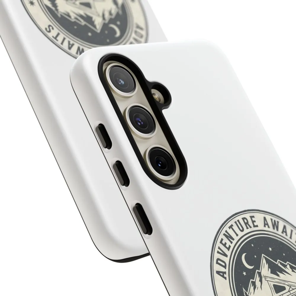 Phone Case — "Adventure Awaits-Go Where You Feel Most Alive" Camper Van Design