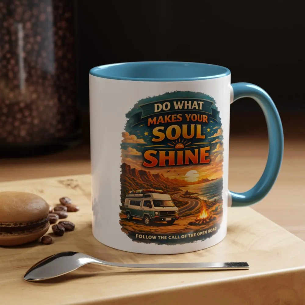 537810994464546653_2048.jpeg Accent Coffee Mug (11, 15oz) — "Do What Makes Your Soul Shine" Design Scenic-Line
