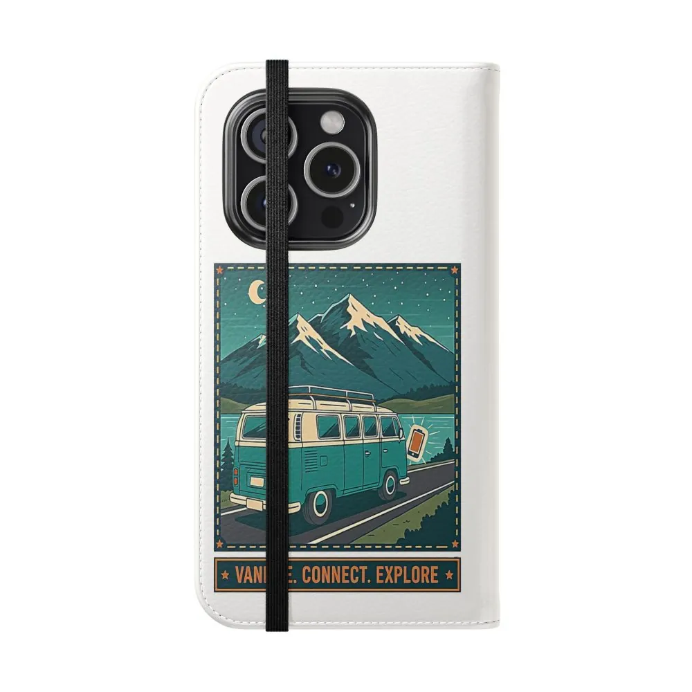 5392828714514838411_2048.jpeg Flip Phone Case — “WiFi Where the Roam Is” Vanlife Wallet Case
