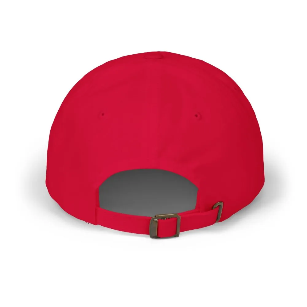 Dad Cap - "Adventure Awaits-Go Where You Feel Most Alive" Vintage National Park Stamp Hat