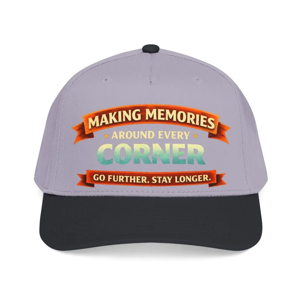Baseball Cap - "Making Memories Around Every Corner" Design Scenic-Line