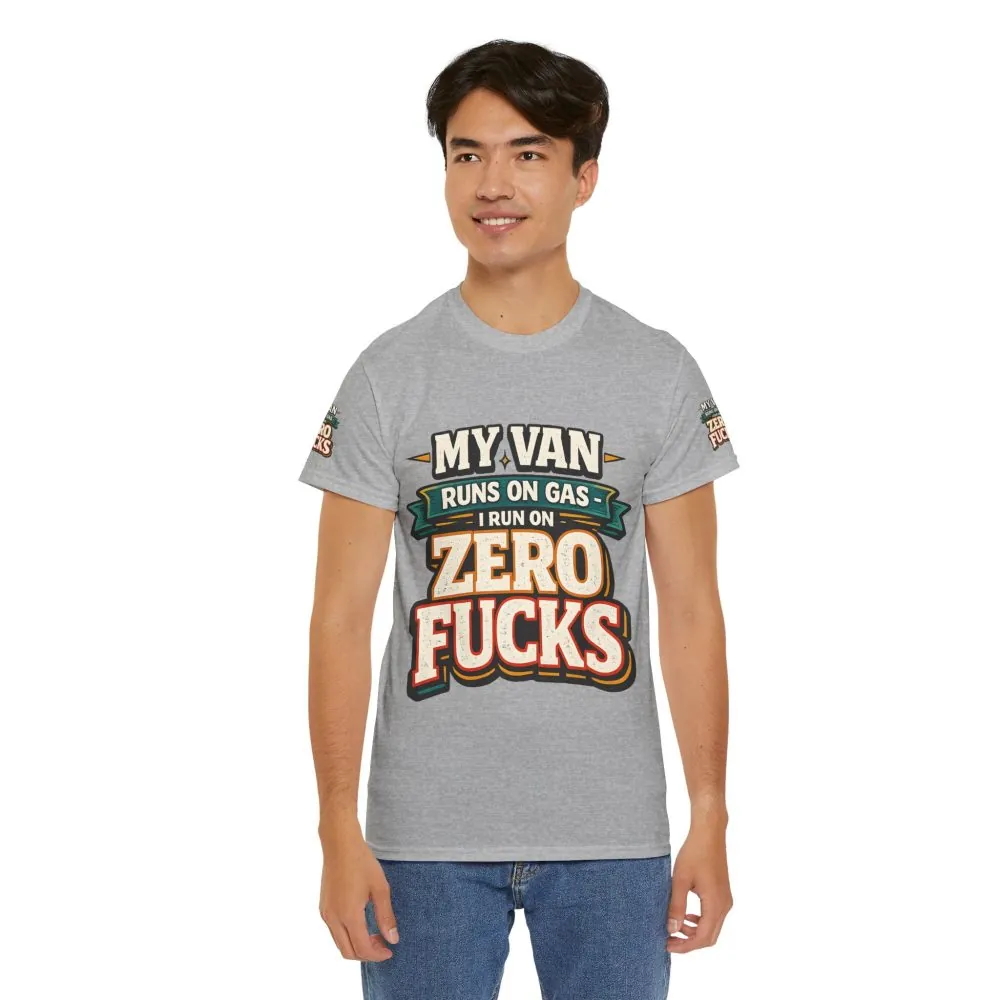 5467463227940215846_2048.jpeg Unisex Heavy Cotton Tee — "My Van Runs On Gas" Design F**K-Line