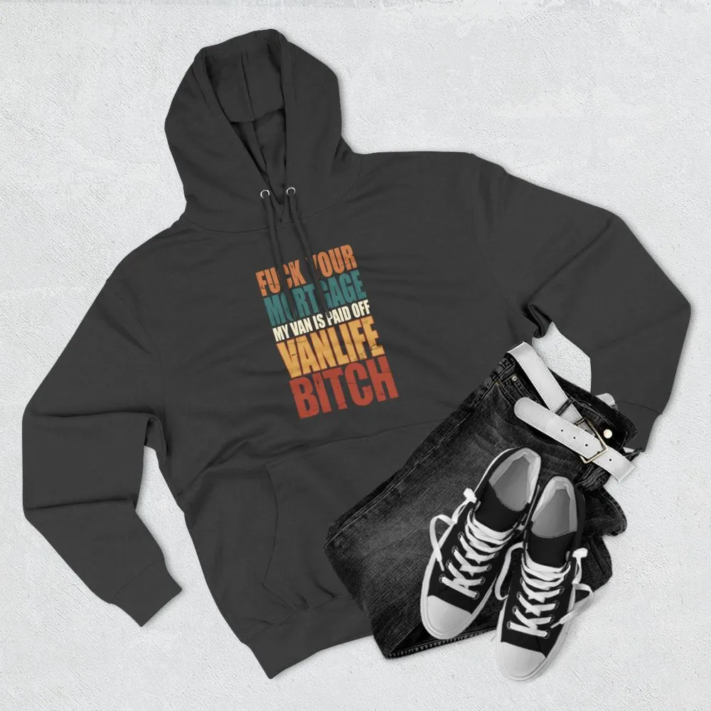 5475031672535738083_2048.jpeg Three-Panel Fleece Hoodie - "Fuck Your Mortgage" Design F**K-Line