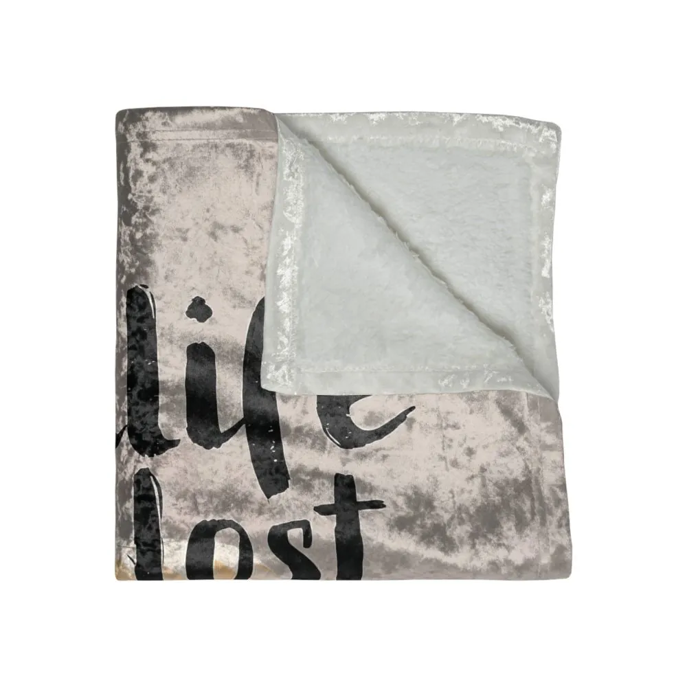 5484661946748219092_2048.jpeg Crushed Velvet Blanket — "Vanlife Get Lost Find Yourself" Cozy Camper Throw