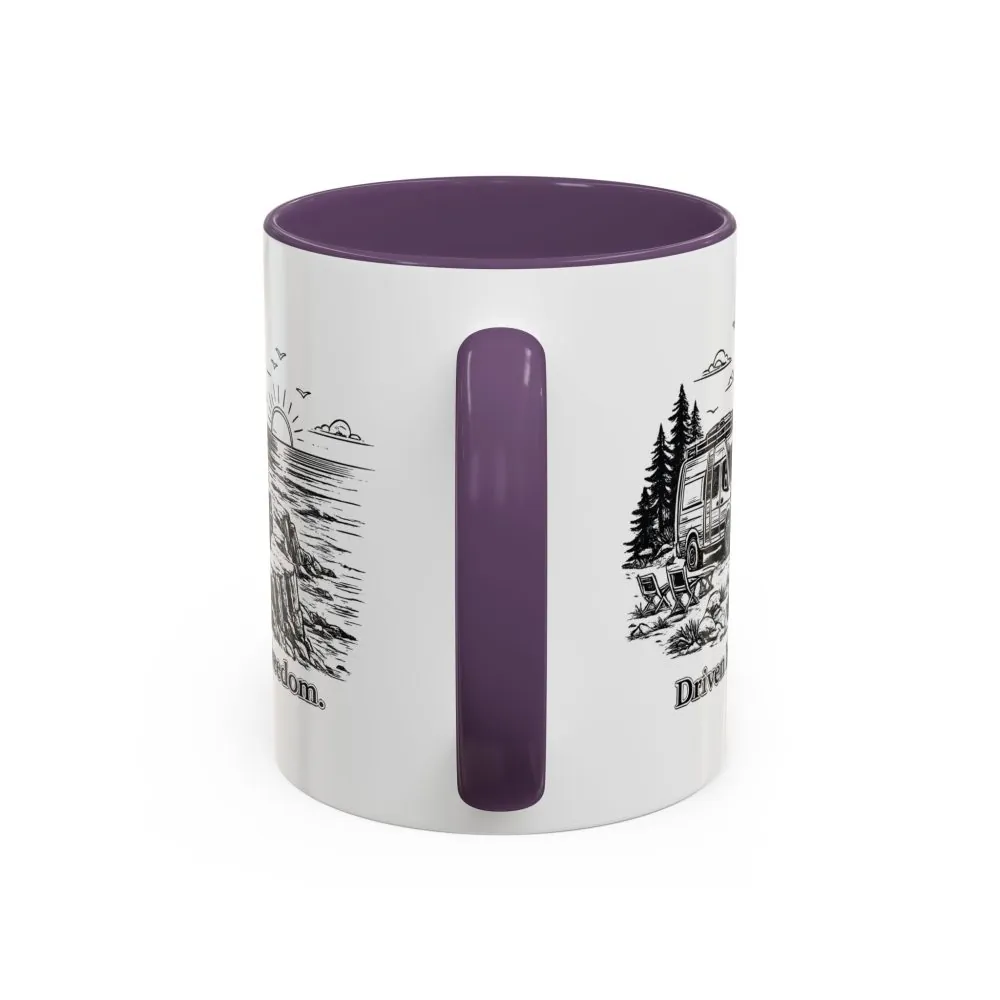 549975824931563528_2048.jpeg Accent Coffee Mug (11, 15oz) — "Driven By Freedom" Design Minimal-Line