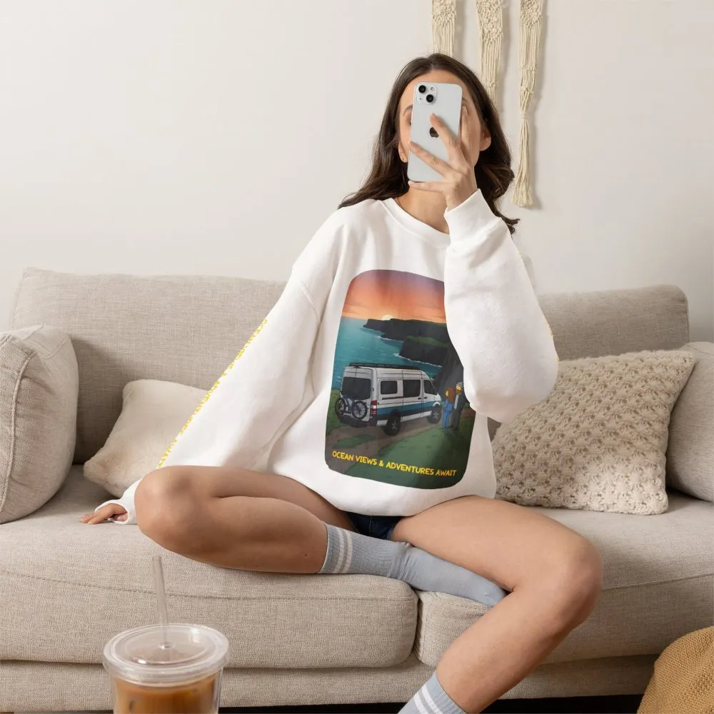 5508189512192944282_2048.jpeg Unisex Heavy Blend™ Crewneck Sweatshirt — "Ocean Views-Adventures Awaits" Design Sitcom-Line