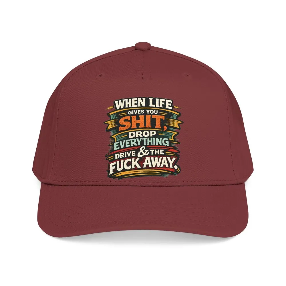 5553046908156532313_2048.jpeg Baseball Cap - "When Live Gives You Shit" Design F**K-Line