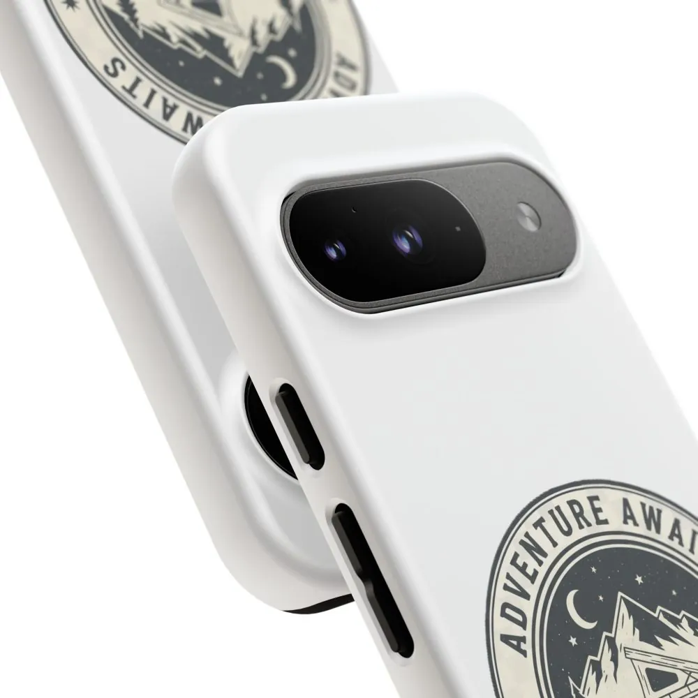 Phone Case — "Adventure Awaits-Go Where You Feel Most Alive" Camper Van Design