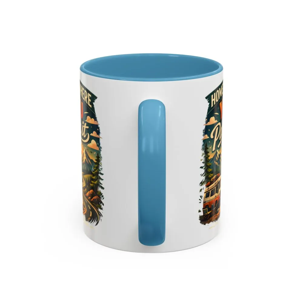 5619110272089883226_2048.jpeg Accent Coffee Mug (11, 15oz) — "Home Is Where You Park It" Design Scenic-Line