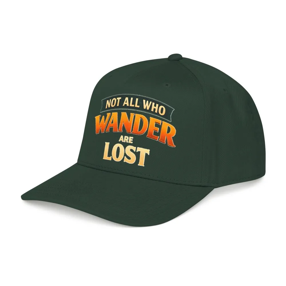 5623202955270802552_2048.jpeg Baseball Cap - "Not All Who Wander Are Lost" Design Scenic-Line
