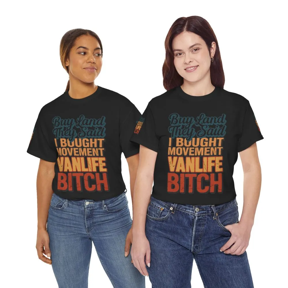 5625958521355319434_2048.jpeg Unisex Heavy Cotton Tee — "Buy Land They Said" Design F**K-Line