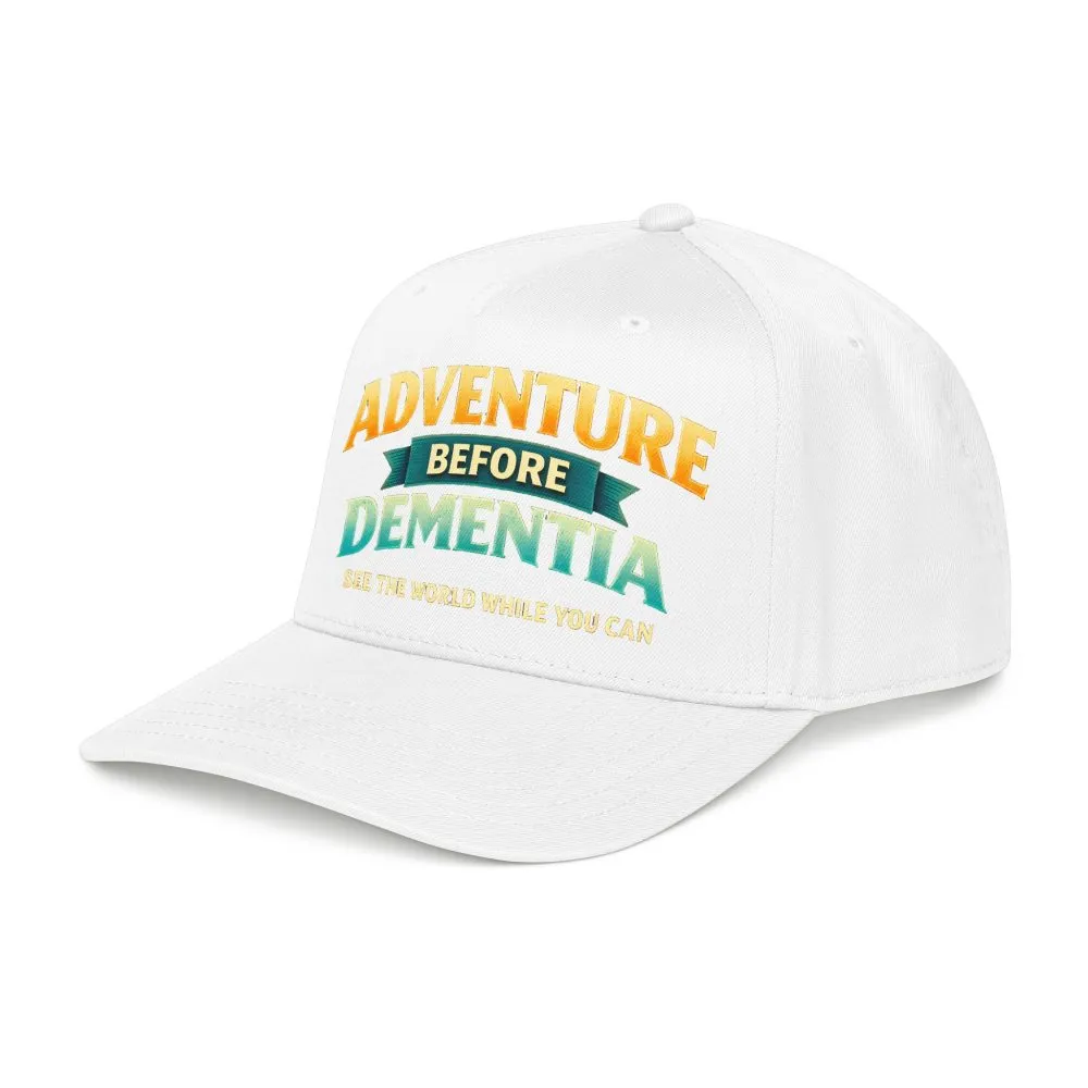 5762371021848471512_2048.jpeg Baseball Cap - "Adventure Before Dementia" Design Scenic-Line