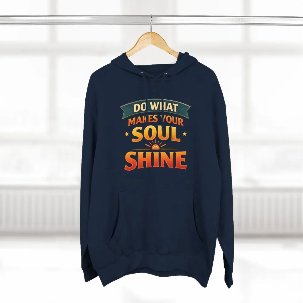 5769844430109673951_2048.jpeg Three-Panel Fleece Hoodie - "Do What Makes Your Soul Shine" Design Scenic-Line