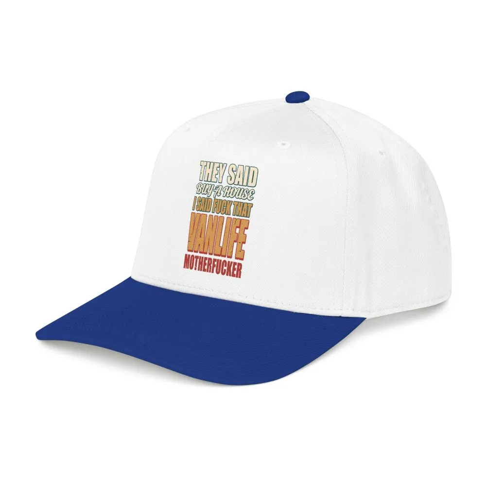 5777640749786803510_2048.jpeg Baseball Cap - "They Said Buy A House" Design F**K-Line