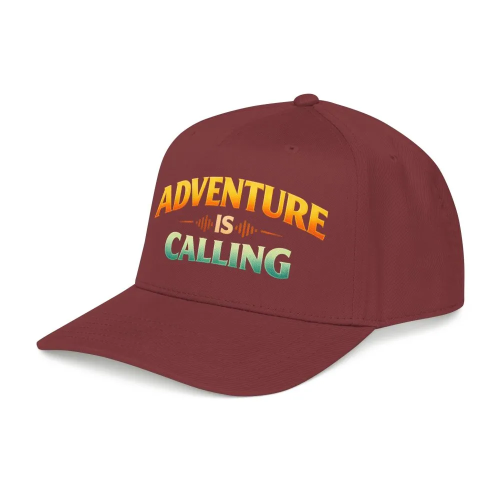 Baseball Cap - "Adventure Is Calling" Design Scenic-Line