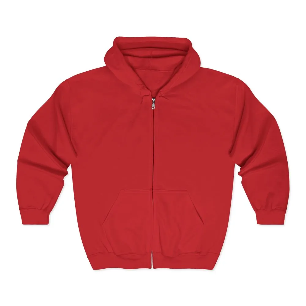 Zip Hoodie — "Home Is Where You Park It -But The View keep Changing" (only Back Printed) RV Travel Camper Sweatshirt