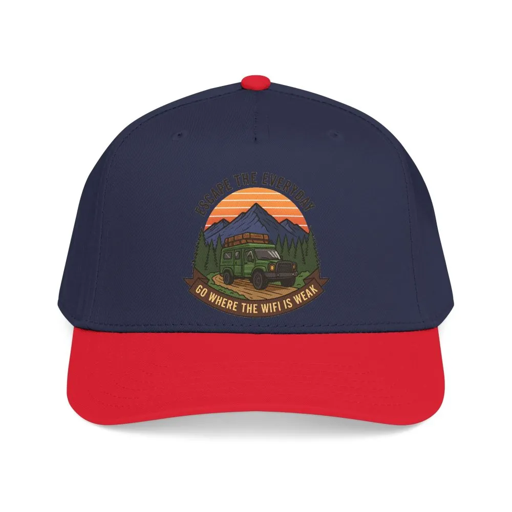 5807603375288365366_2048.jpeg Baseball Cap - 'Escape the Everyday' Off-Road Adventure Hat