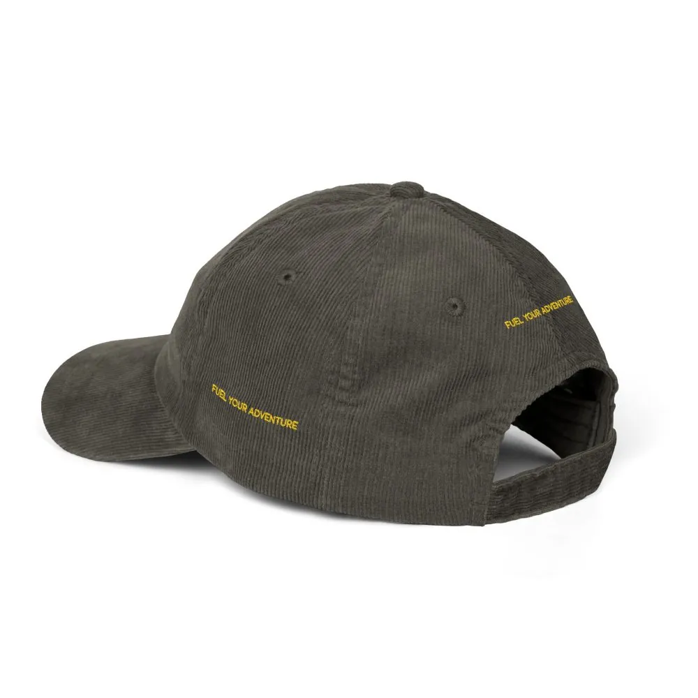 5810092662039199958_2048.jpeg Vintage Corduroy Cap (Embroidery) — "Fuel Your Adventure" Embroidered Hat