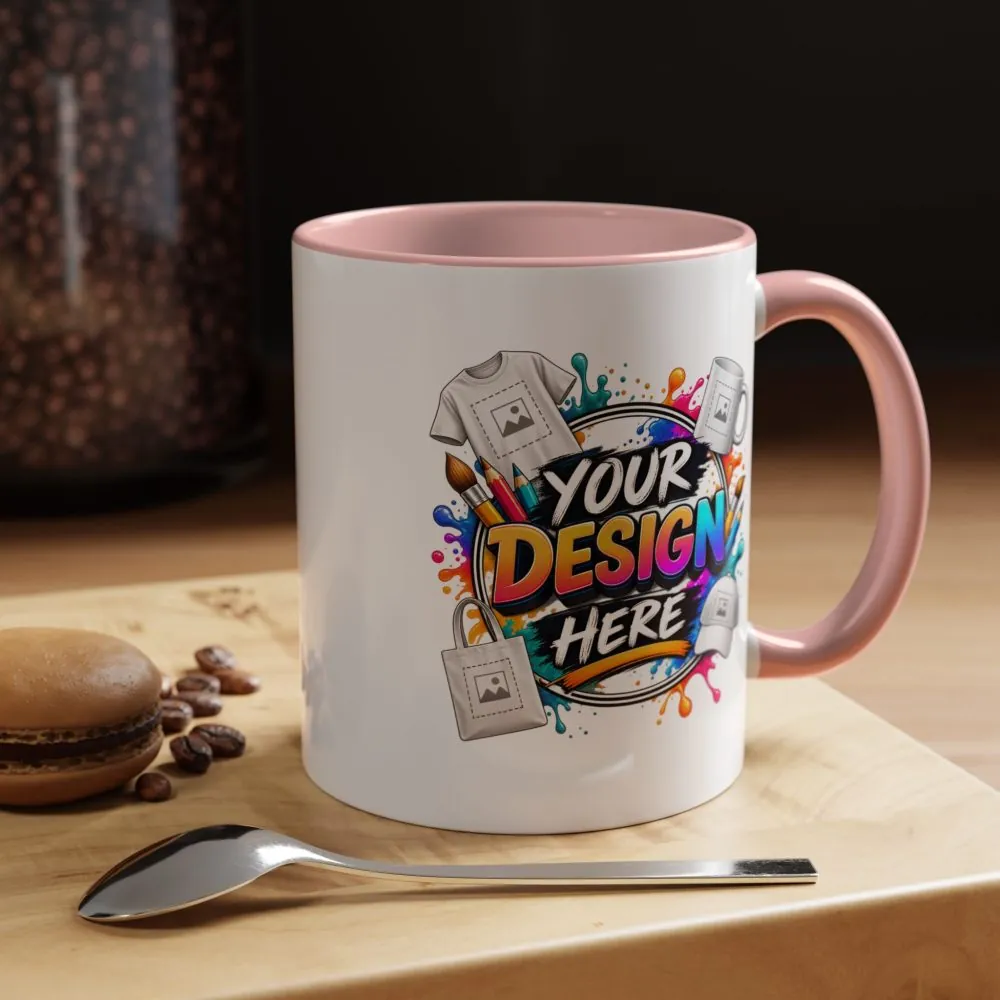 5850392765243787616_2048.jpeg Accent Coffee Mug — Colorful 'Your Design Here' Artist Print (11/15 oz)