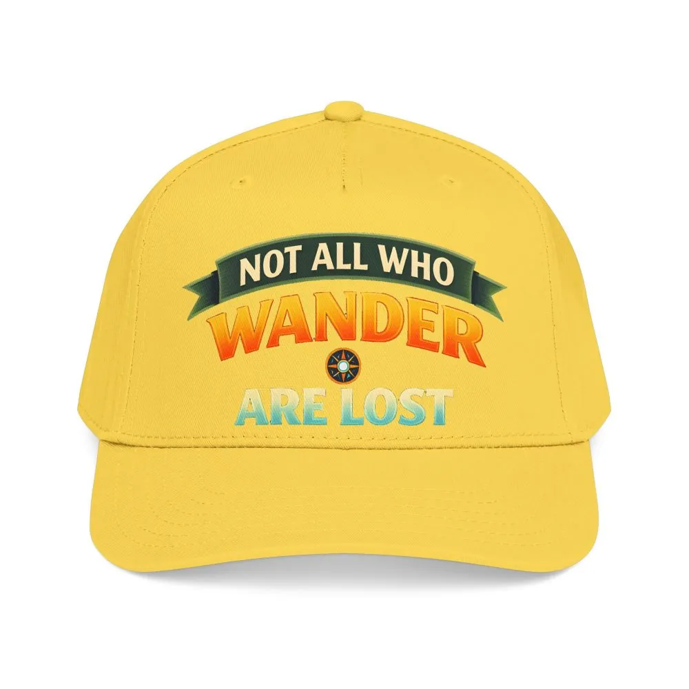5862020253823449220_2048.jpeg Baseball Cap - "Not All Who Wander Are Lost" Design Scenic-Line