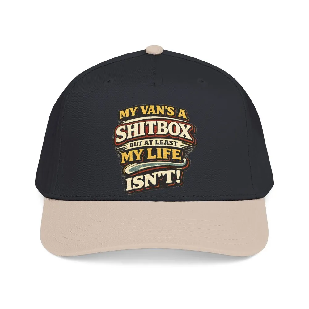 Baseball Cap - "My Van`s A Shitbox" Design F**K-Line