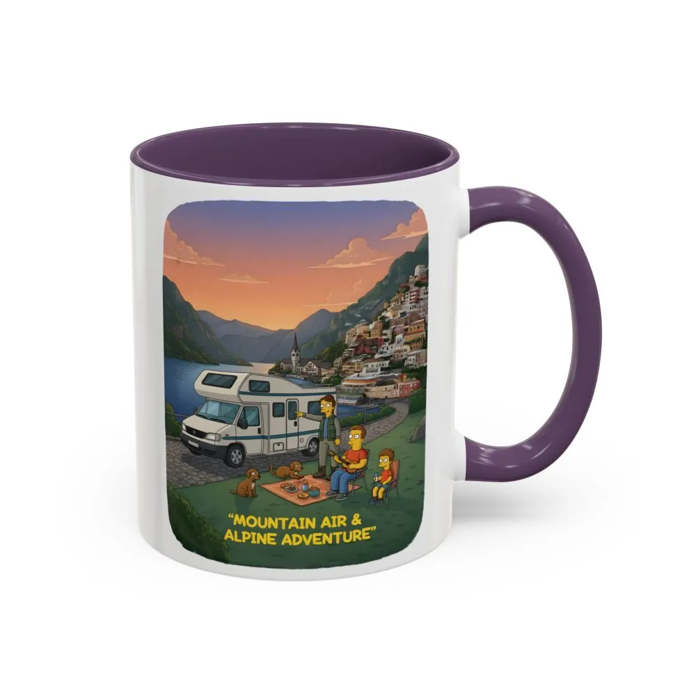 5877640453604051351_2048.jpeg Accent Coffee Mug (11, 15oz) — "Mountain Air-Alpine Adventure" Design Sitcom-Line
