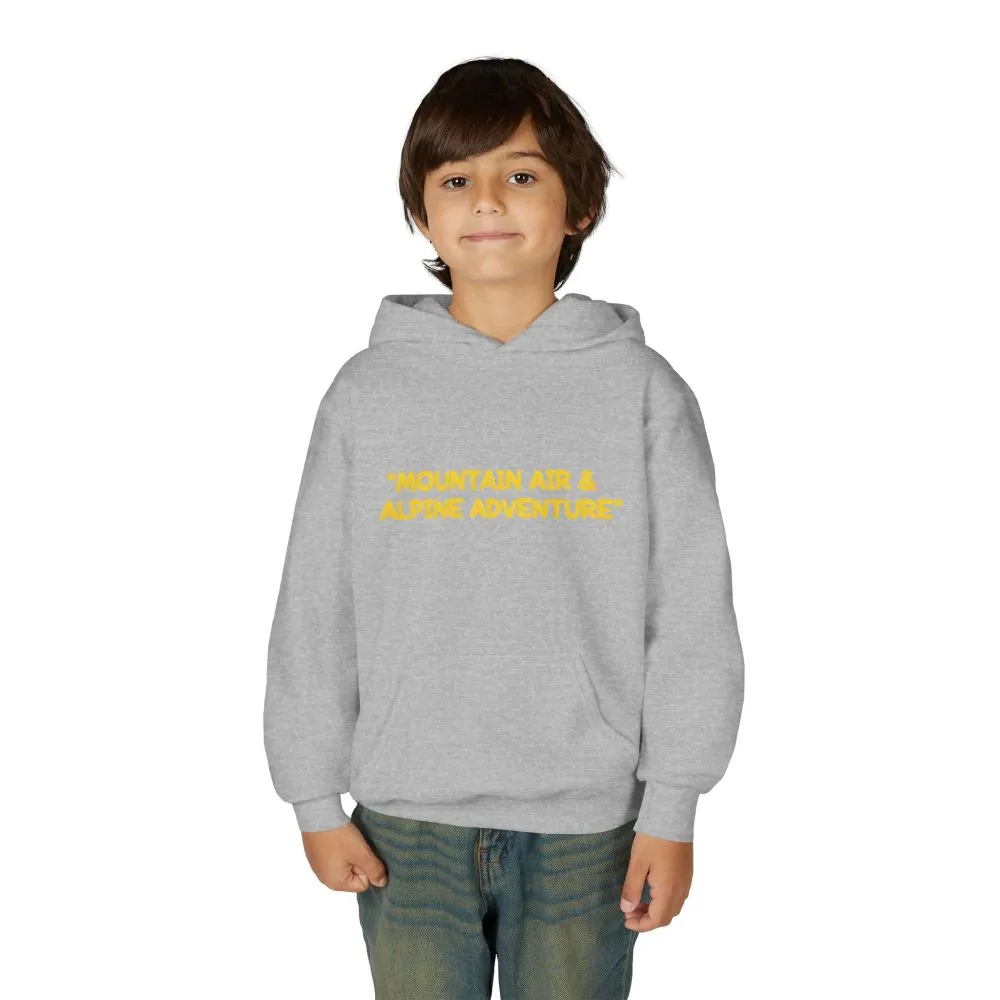 5953817873149147022_2048.jpeg Youth Hoodie(Gildan) – "Mountain Air And Alpine Adventure" (Design Sitcom-Line)