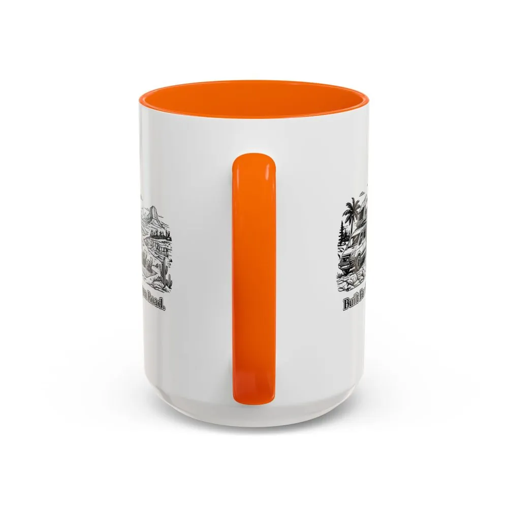5967499784483893089_2048.jpeg Accent Coffee Mug (11, 15oz) — "Built For The Open Road" Design Minimal-Line