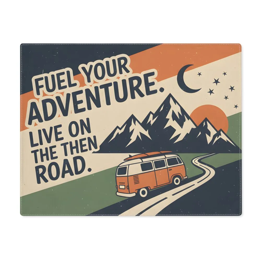 5970599239930656231_2048.jpeg Vanlife Placemat — "Fuel Your Adventure" Road Trip Vintage Design