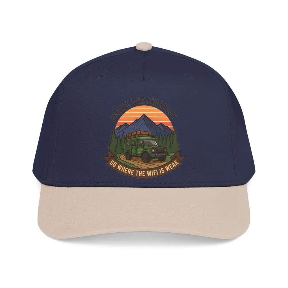 6004323847136833256_2048.jpeg Baseball Cap - 'Escape the Everyday' Off-Road Adventure Hat