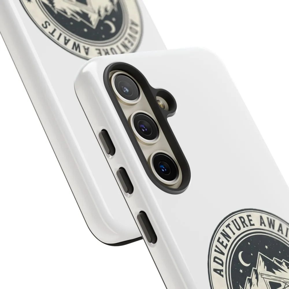 Phone Case — "Adventure Awaits-Go Where You Feel Most Alive" Camper Van Design