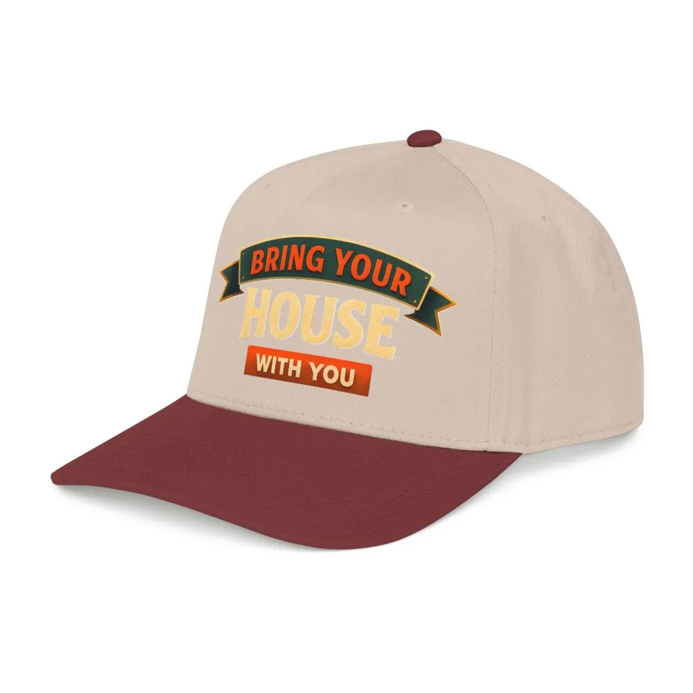 6052598422053541922_2048.jpeg Baseball Cap - "Bring Your House With You" Design Scenic-Line
