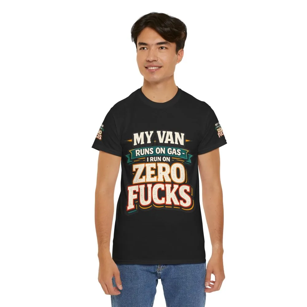 6073587785832069976_2048.jpeg Unisex Heavy Cotton Tee — "My Van Runs On Gas" Design F**K-Line