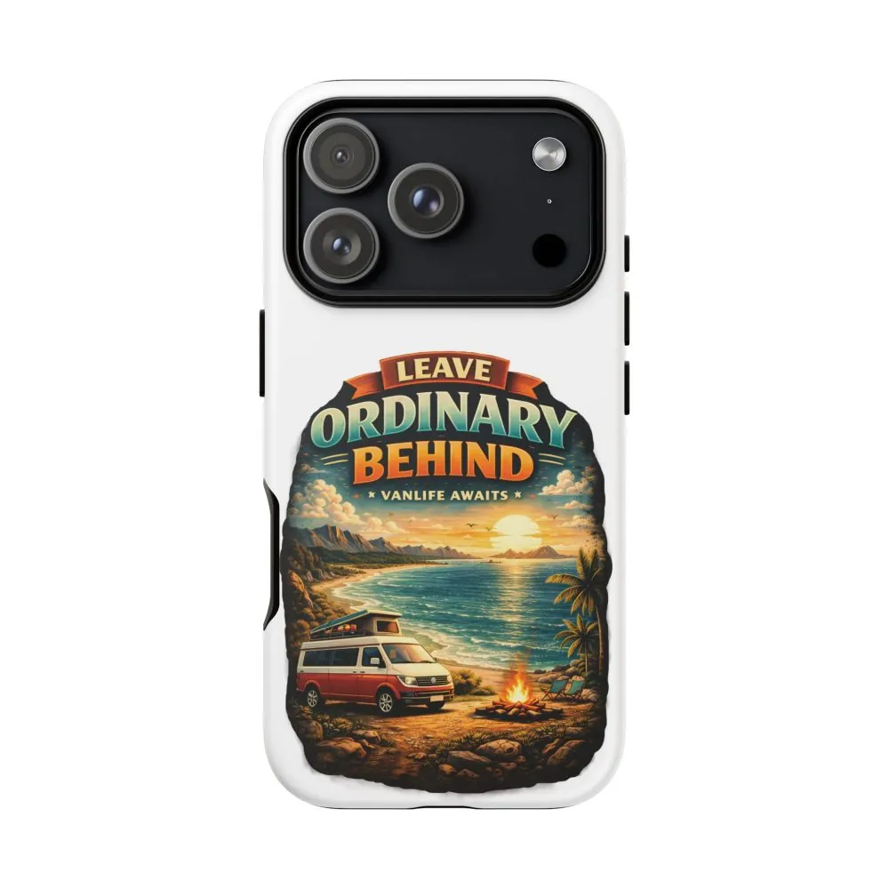 Phone Case — "Leave Ordinary Behind" (Design Scenic-Line)