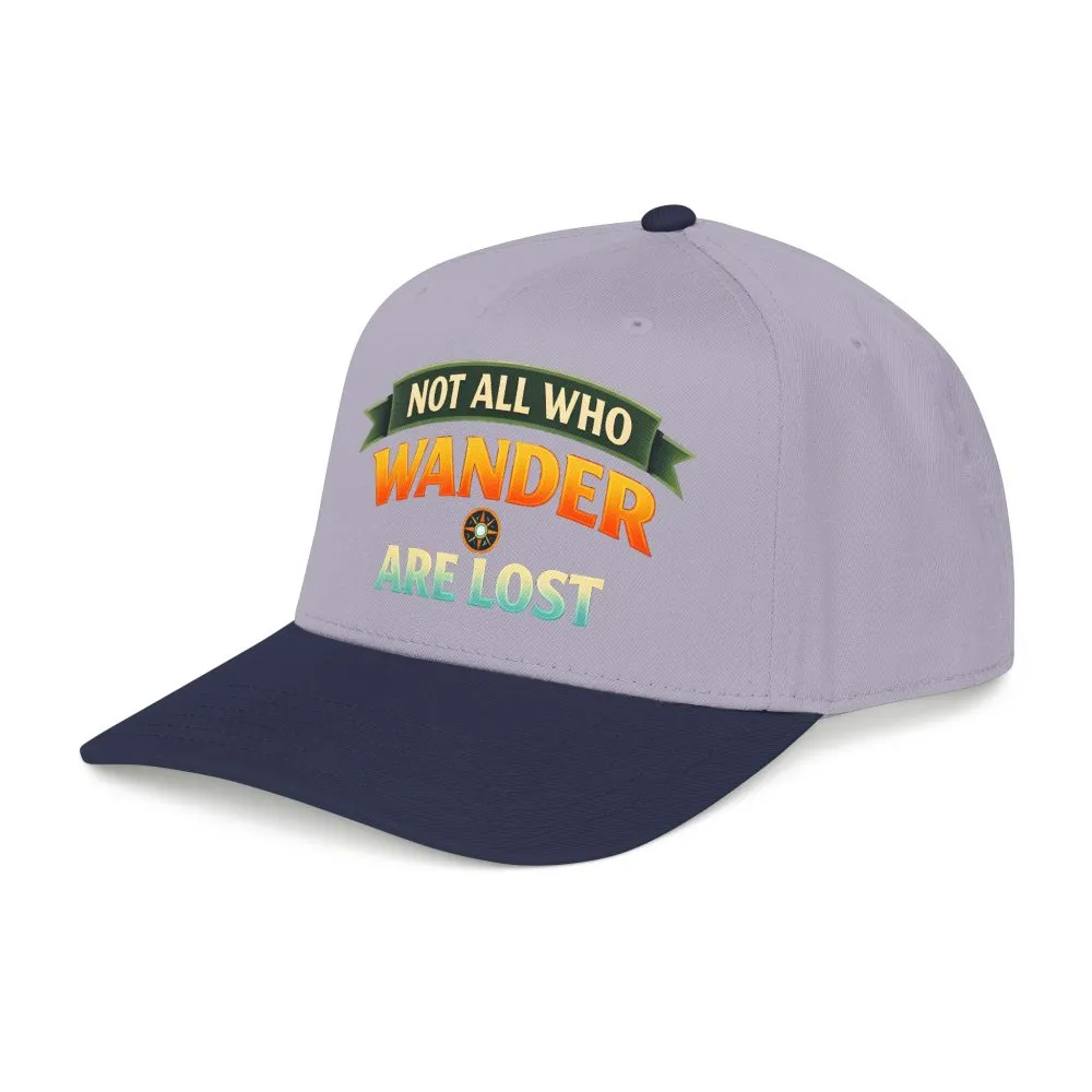 6149464627194324956_2048.jpeg Baseball Cap - "Not All Who Wander Are Lost" Design Scenic-Line