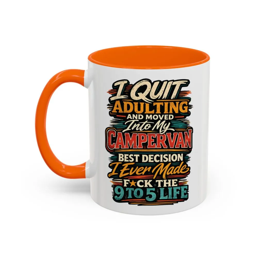 6183495059101464433_2048.jpeg Accent Coffee Mug (11, 15oz) — "I Quit Adulting" Design F**K-Line