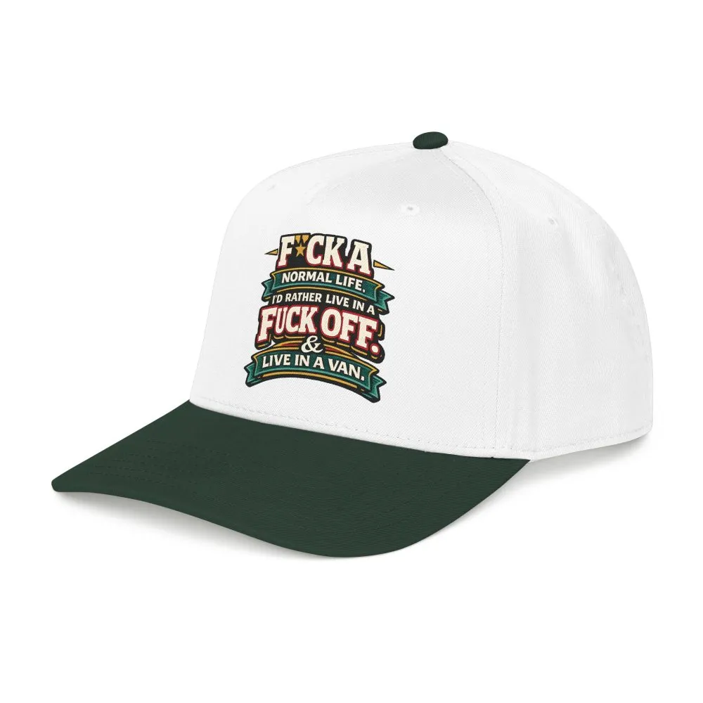 6213775922443607773_2048.jpeg Baseball Cap - "Fuck A Normal Life" Design F**K-Line