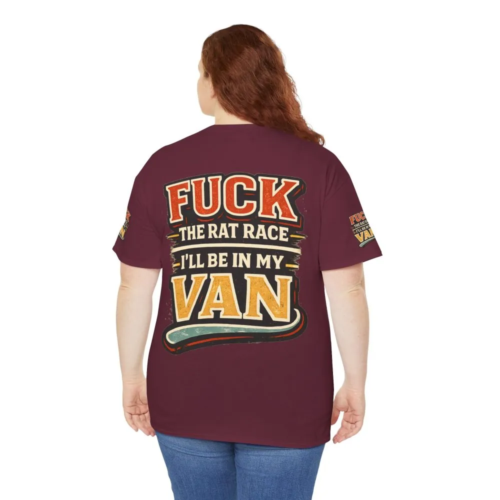 6235920080963033585_2048.jpeg Unisex Heavy Cotton Tee — "Fuck The Rat Race" Design F**K-Line
